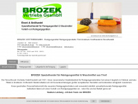 brozek-innsbruck.at Webseite Vorschau