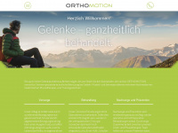 orthomotion.ch Webseite Vorschau