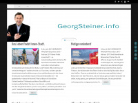 georgsteiner.info Webseite Vorschau