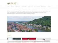 albus-heidelberg.de Webseite Vorschau