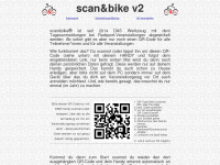 scan.bike Webseite Vorschau
