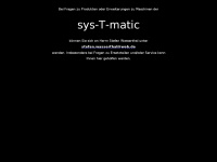 sys-t-matic.de Webseite Vorschau