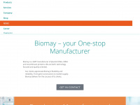 biomay.com Webseite Vorschau