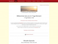 yoga-moment.de Webseite Vorschau