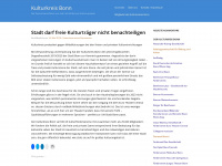 kulturkreisbonn.wordpress.com Webseite Vorschau