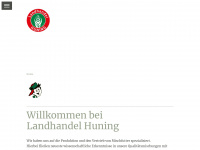 landhandel-huning.de Webseite Vorschau