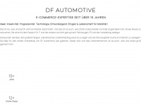 df-automotive.de Webseite Vorschau
