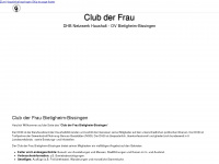 club-der-frau.de Webseite Vorschau