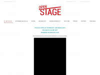 open-stage.at Webseite Vorschau