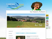 camping-in-naumburg.de Webseite Vorschau