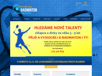 badmintonckrumlov.cz Webseite Vorschau