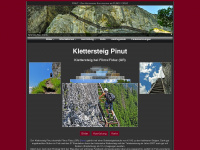 klettersteig-pinut.ch Webseite Vorschau