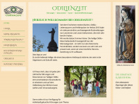odilienzeit.ch Webseite Vorschau