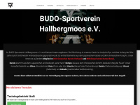 karate-hallbergmoos.de Webseite Vorschau