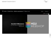 hgu-shop.ch Webseite Vorschau
