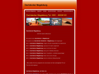 dachdecker-magdeburg.com Webseite Vorschau