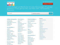 kleinanzeigen.ubdu.de Webseite Vorschau