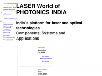 world-of-photonics-india.com Webseite Vorschau