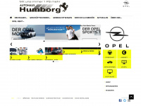 opel-humborg-bad-driburg.de Webseite Vorschau