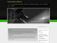 border-collie.ch Webseite Vorschau