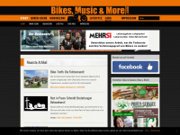 bikesmusicandmore.com Webseite Vorschau
