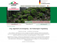geopark-vogelsberg.de Webseite Vorschau
