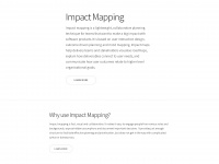 impactmapping.org Webseite Vorschau