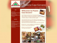 pizzeriacasagiovanni.at Webseite Vorschau