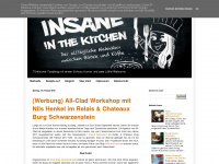 insaneinthekitchen.blogspot.com Webseite Vorschau