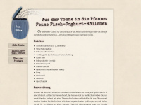 text-tonne.de Webseite Vorschau