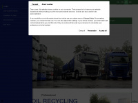 bio-oil-recycling.be Webseite Vorschau