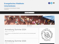 ev-waldheim-uth.de Webseite Vorschau
