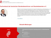 standesbeamte-hessen.de Webseite Vorschau