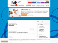 igh.info Webseite Vorschau