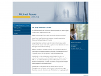 michael-franke-stiftung.de Webseite Vorschau