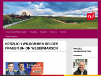 fu-wesermarsch.de Webseite Vorschau