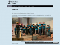 bethlehem-voices.de Webseite Vorschau