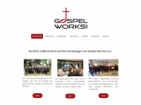 gospelworks.de Webseite Vorschau