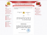 botschaft-marokko.de Webseite Vorschau