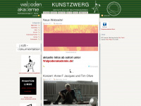 kunstzwerg.net Webseite Vorschau