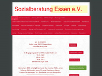 sozialberatung-essen.de Webseite Vorschau