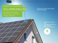 solarputzer.ch Webseite Vorschau