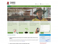 timberqueensland.com.au Webseite Vorschau