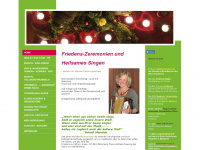herzenstoene-singkreis.com Webseite Vorschau