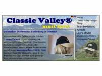 classic-valley.ch Webseite Vorschau
