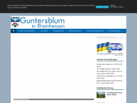 guntersblum.eu Webseite Vorschau