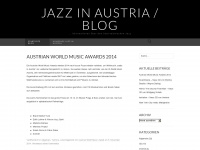 jazzinaustria.wordpress.com Webseite Vorschau