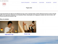 yoga-lotos.com Webseite Vorschau