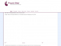praxis-stier.ch Webseite Vorschau