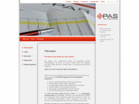 pa-services.at Webseite Vorschau
